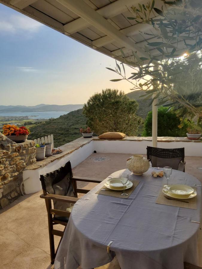 Romantic Sunset Cycladic House In Sotires Moni Christou Dasous 외부 사진