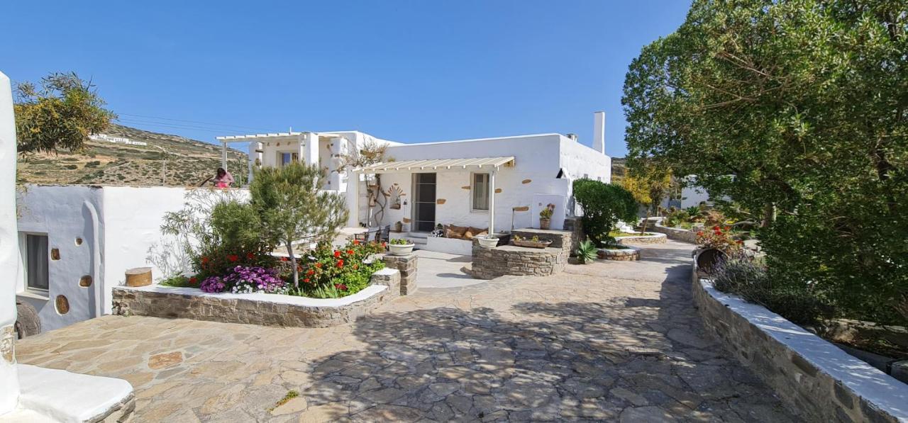 Romantic Sunset Cycladic House In Sotires Moni Christou Dasous 외부 사진